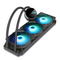 SAMA AIO 360mm MW360D Black ARGB Liquid Cooler