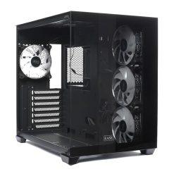 EASE EC124B Cube PC Case with 4x ARGB Fans