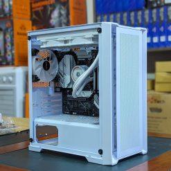 X-Tech X9-White PC Case mATX with 4x 120mm Fans