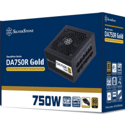 SilverStone DA750R Gold 750W 80+ Gold PSU Black