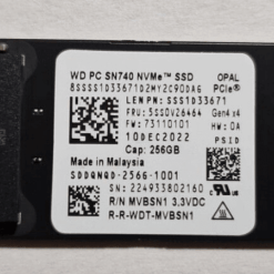 Western Digital SN740 256GB Gen4x4 NVME