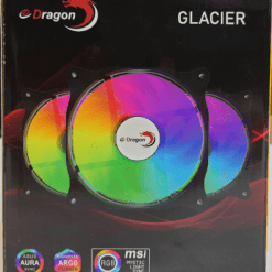 eDragon Glacier ARGB Fan Kit 3x Fans + Controller + Remote