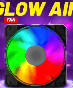 eDragon Glow Air static RGB Fan - Single Fan