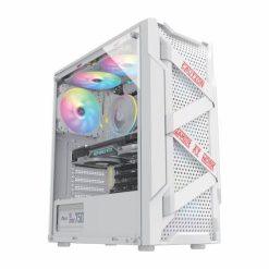 AA Armor PC Case ATX with 4 RGB Fans