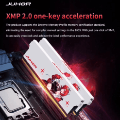 JUHOR 16GB 8GBx2 DDR4 3200MHz CL16 XMP Kit