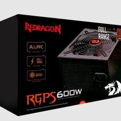 REDRAGON RGPS 600W 80+ Bronze PSU New