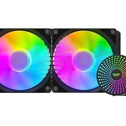 DarkFlash Radiant DC240 240mm AIO CPU Cooler Black