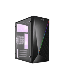 eDragon Saphira mATX Mid-tower PC Case with 2x Fans