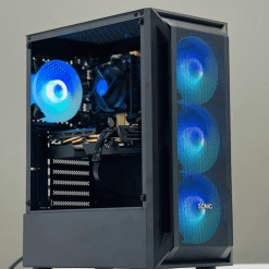 SONIC R19 Black PC Case with 3x 120mm argb Fans