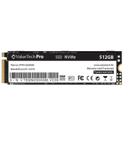 ValueTech 512GB NVME Gen3x4 SSD New