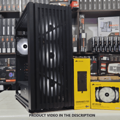 eDragon MUSHU ATX PC Case with 4x 120mm Corsair AF120-LED Fans + Commander