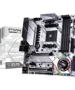 Colorful CVN X570M Gaming Frozen V14 Motherboard New in 1 Month Check Wty