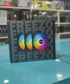 FREEZO 3x 120mm ARGB Fans with ARGB (button controlled)