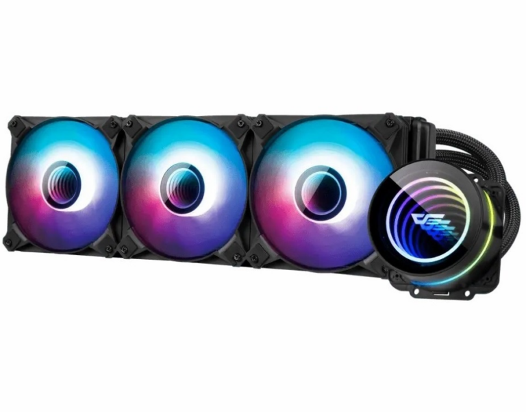 DarkFlash DX360 ARGB 360mm AIO CPU Cooler New AMD House PC Gaming