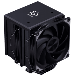 SNOWMAN MT660 6-Heatpipe Dual-Tower CPU Cooler Black Stealth - No Lighting