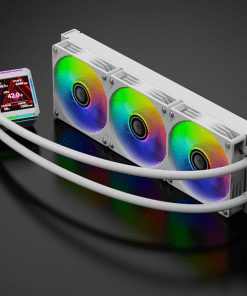 TIANJIFENG Baidi 360 II 360mm BLACK ARGB AIO CPU Cooler with Water Block LCD New