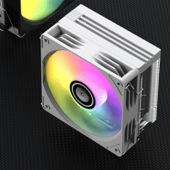 06. S50 (White) RGB Tower CPU Cooler with 120mm Fan - 4 Heatpipes