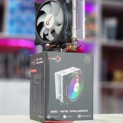 eDragon EDC-1512 Chillspike 4-Heatpipe Tower RGB CPU Cooler