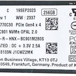 SKHynix 256GB PCI-E Gen4 NVME SSD HFS256GEJ9X113N 4000MB/s New in 10 months warranty