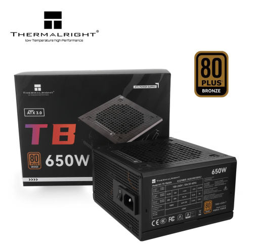 Thermalright TR-TB650S 650W 80+ Bronze Power Supply