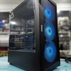 SONIC R28 MidTower PC Case with 3X ARGB Case-Controlled Fans