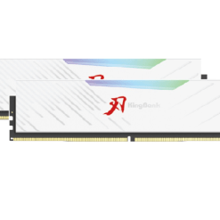 Kingbank KRRW Sharpblade DDR5 32GB 16GBx2 Dual Channel 6000MHz CL30 Kit WHITE RGB New in 2 yrs wty
