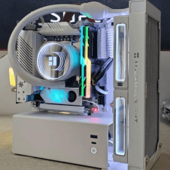 Syberia V1 ITX PC Case with PCI-E 4.0 Extender 360mm AIO support