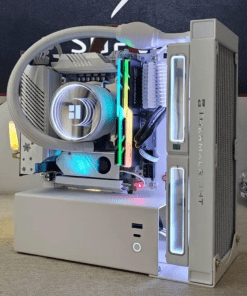 Syberia V1 ITX PC Case with PCI-E 4.0 Extender 360mm AIO support