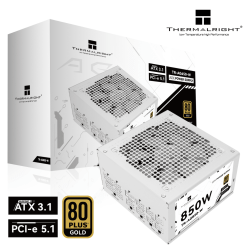 Thermal Right TR-AG 850 850W 80+ Gold ATX 3.1 Ready PSU New in 2 Years Warranty