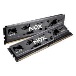 Apacer NOX 64GB 32GBx2 DDR5 6000MHz CL38 Kit non-RGB in 2 Years Warranty