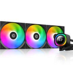 ID-Cooling FX360 TD AIO CPU Cooler with Digital temperature Display, 1 Year Pump wty