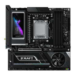 MAXSUN iCraft X870M with Heatsink LCD Display New in 10 Months Warranty