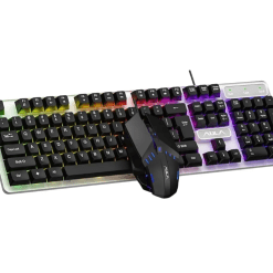 AULA F3061 Keyboard & Mouse Combo Wired in 7 Days Check Warranty (black)