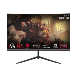 GAMEON GOC27F180VA Pro Series 27" FHD Curved 180Hz 0.5ms MPRT VA Monitor New