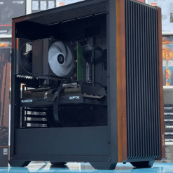 SONIC C19 ATX PC Case with 4x ARGB Infinity Mirror Fans (Black)