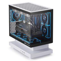 Darkflash FLOATRON F1 White mATX PC Case with 6X ARGB Infinity Mirror Fans