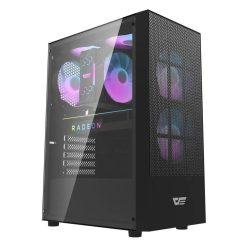 Darkflash A290 Black PC Case with 3x ARGB Fans