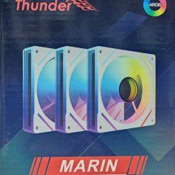 Thunder MARIN WHITE ARGB Infinity Mirror 120mm Fan kit (3x Fans)
