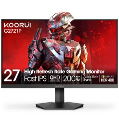 KOORUI G2721P 27" 1440P IPS 200Hz Gaming Monitor in 2 years Warranty New